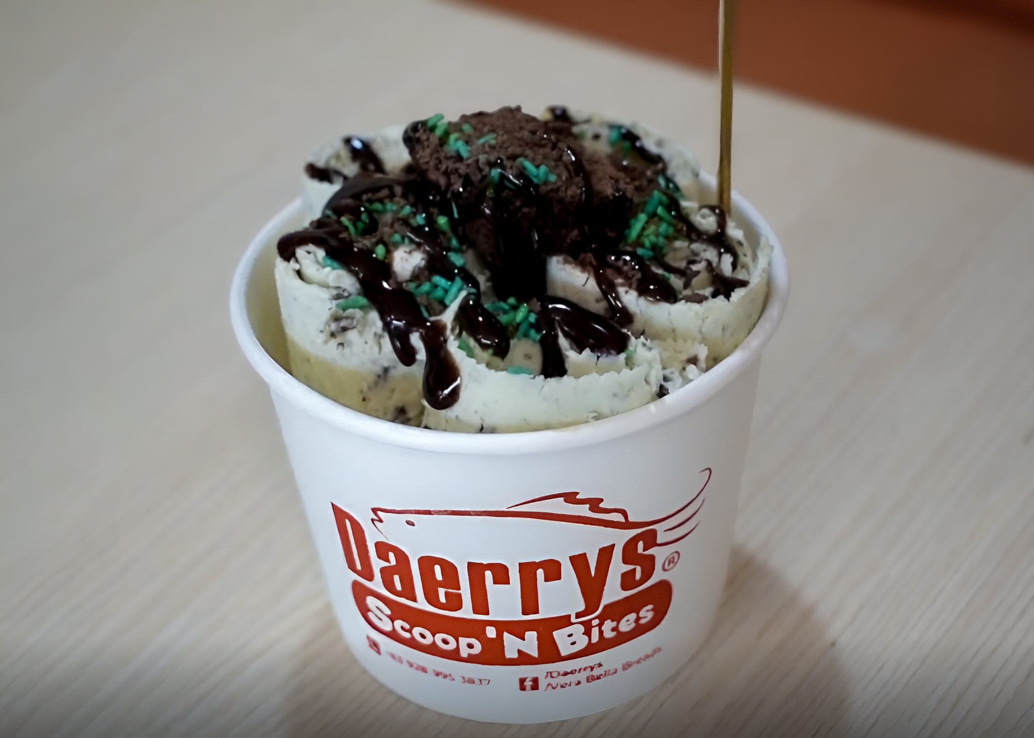 Mint Chocolate Roll