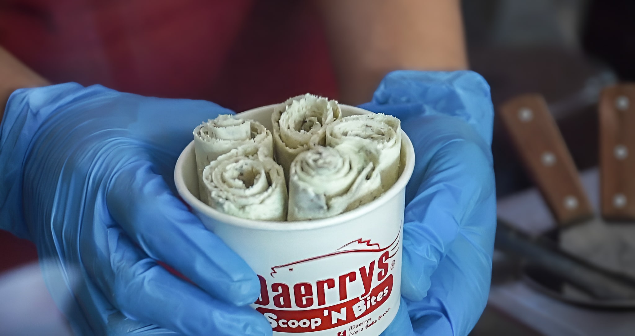 Rolled Tilapia Ice Cream